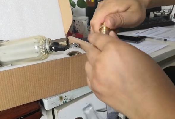 前置過濾器的排污口軟管安裝教學(xué)，很難？3張圖立馬學(xué)會！