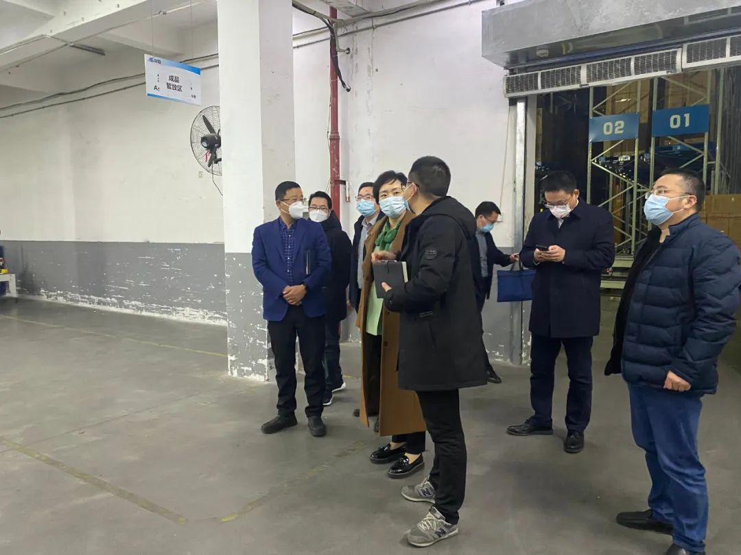 松江區副區長及政府眾領導蒞臨龍勝走訪調研